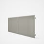 Good Neighbour® CGI Gate Premium .35 BMT Double 1.5m High Sheet: Off White, Frame: Off White