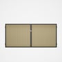 Good Neighbour® CGI Gate Premium .35 BMT Double 1.5m High Sheet: Primrose, Frame: Ebony