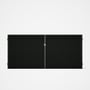 Good Neighbour® CGI Gate Premium .35 BMT Double 1.5m High Sheet: Slate Grey, Frame: Ebony