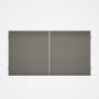 Good Neighbour® CGI Gate Premium .35 BMT Double 1.8m High Sheet: Birch, Frame: Birch