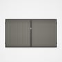 Good Neighbour® CGI Gate Premium .35 BMT Double 1.8m High Sheet: Birch, Frame: Ebony