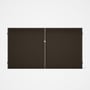 Good Neighbour® CGI Gate Premium .35 BMT Double 1.8m High Sheet: Banyan Brown, Frame: Banyan Brown
