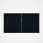 Good Neighbour® CGI Gate Premium .35 BMT Double 1.8m High Sheet: Dark Stone, Frame: Ebony