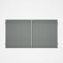 Good Neighbour® CGI Gate Premium .35 BMT Double 1.8m High Sheet: Gull Grey, Frame: Gull Grey