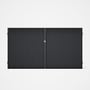 Good Neighbour® CGI Gate Premium .35 BMT Double 1.8m High Sheet: Granite, Frame: Ebony