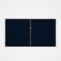 Good Neighbour® CGI Gate Premium .35 BMT Double 1.8m High Sheet: Mountain Blue, Frame: Ebony