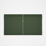 Good Neighbour® CGI Gate Premium .35 BMT Double 1.8m High Sheet: Mist Green, Frame: Mist Green