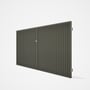 Good Neighbour® CGI Gate Premium .35 BMT Double 1.8m High Sheet: Marsh, Frame: Marsh