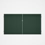 Good Neighbour® CGI Gate Premium .35 BMT Double 1.8m High Sheet: Rivergum, Frame: Rivergum