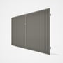 Good Neighbour® CGI Gate Premium .35 BMT Double 2.1m High Sheet: Birch, Frame: Birch