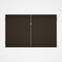 Good Neighbour® CGI Gate Premium .35 BMT Double 2.1m High Sheet: Banyan Brown, Frame: Banyan Brown