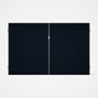 Good Neighbour® CGI Gate Premium .35 BMT Double 2.1m High Sheet: Dark Stone, Frame: Ebony
