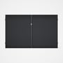 Good Neighbour® CGI Gate Premium .35 BMT Double 2.1m High Sheet: Granite, Frame: Ebony