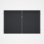 Good Neighbour® CGI Gate Premium .35 BMT Double 2.1m High Sheet: Granite, Frame: Granite
