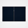 Good Neighbour® CGI Gate Premium .35 BMT Double 2.1m High Sheet: Mountain Blue, Frame: Ebony