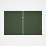 Good Neighbour® CGI Gate Premium .35 BMT Double 2.1m High Sheet: Mist Green, Frame: Mist Green