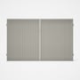 Good Neighbour® CGI Gate Premium .35 BMT Double 2.1m High Sheet: Off White, Frame: Off White