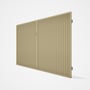 Good Neighbour® CGI Gate Premium .35 BMT Double 2.1m High Sheet: Primrose, Frame: Primrose