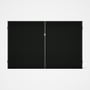 Good Neighbour® CGI Gate Premium .35 BMT Double 2.1m High Sheet: Slate Grey, Frame: Ebony