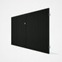 Good Neighbour® CGI Gate Premium .35 BMT Double 2.1m High Sheet: Slate Grey, Frame: Slate Grey