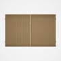 Good Neighbour® CGI Gate Premium .35 BMT Double 2.1m High Sheet: Wheat, Frame: Wheat