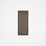 Good Neighbour® CGI Gate Premium .35 BMT Single 2.1m High Sheet: Beige, Frame: Ebony
