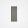 Good Neighbour® CGI Gate Premium .35 BMT Single 2.1m High Sheet: Birch, Frame: Ebony