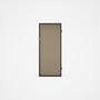 Good Neighbour® CGI Gate Premium .35 BMT Single 2.1m High Sheet: Merino, Frame: Ebony
