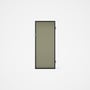 Good Neighbour® CGI Gate Premium .35 BMT Single 2.1m High Sheet: Moss Vale Sand, Frame: Ebony