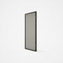 Good Neighbour® CGI Gate Premium .35 BMT Single 2.1m High Sheet: Off White, Frame: Ebony