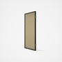 Good Neighbour® CGI Gate Premium .35 BMT Single 2.1m High Sheet: Primrose, Frame: Ebony