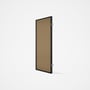 Good Neighbour® CGI Gate Premium .35 BMT Single 2.1m High Sheet: Wheat, Frame: Ebony