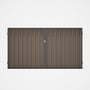 Good Neighbour® Superdek® Double Gate Standard .32 BMT 1.8m High Sheet: Beige, Frame: Granite