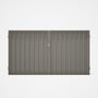 Good Neighbour® Superdek® Double Gate Standard .32 BMT 1.8m High Sheet: Birch, Frame: Beige