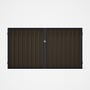 Good Neighbour® Superdek® Double Gate Standard .32 BMT 1.8m High Sheet: Banyan Brown, Frame: Dark St