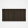Good Neighbour® Superdek® Double Gate Standard .32 BMT 1.8m High Sheet: Banyan Brown, Frame: Gun Met