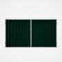 Good Neighbour® Superdek® Double Gate Standard .32 BMT 1.8m High Sheet: Caulfield Green, Frame: Birc