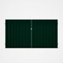 Good Neighbour® Superdek® Double Gate Standard .32 BMT 1.8m High Sheet: Caulfield Green, Frame: Caul