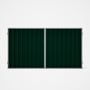 Good Neighbour® Superdek® Double Gate Standard .32 BMT 1.8m High Sheet: Caulfield Green, Frame: Gull