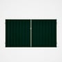 Good Neighbour® Superdek® Double Gate Standard .32 BMT 1.8m High Sheet: Caulfield Green, Frame: Mist