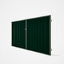 Good Neighbour® Superdek® Double Gate Standard .32 BMT 1.8m High Sheet: Caulfield Green, Frame: Mist
