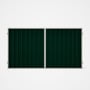 Good Neighbour® Superdek® Double Gate Standard .32 BMT 1.8m High Sheet: Caulfield Green, Frame: Off 
