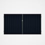 Good Neighbour® Superdek® Double Gate Standard .32 BMT 1.8m High Sheet: Dark Stone, Frame: Ebony