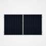 Good Neighbour® Superdek® Double Gate Standard .32 BMT 1.8m High Sheet: Dark Stone, Frame: Gull Grey
