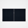 Good Neighbour® Superdek® Double Gate Standard .32 BMT 1.8m High Sheet: Dark Stone, Frame: Granite