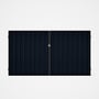 Good Neighbour® Superdek® Double Gate Standard .32 BMT 1.8m High Sheet: Dark Stone, Frame: Gun Metal