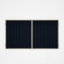 Good Neighbour® Superdek® Double Gate Standard .32 BMT 1.8m High Sheet: Dark Stone, Frame: Merino