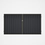 Good Neighbour® Superdek® Double Gate Standard .32 BMT 1.8m High Sheet: Granite, Frame: Banyan Brown
