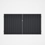 Good Neighbour® Superdek® Double Gate Standard .32 BMT 1.8m High Sheet: Granite, Frame: Granite