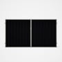 Good Neighbour® Superdek® Double Gate Standard .32 BMT 1.8m High Sheet: Gun Metal Grey, Frame: Birch